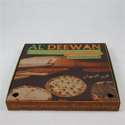 Cajas Pizza Box with Fashion Design