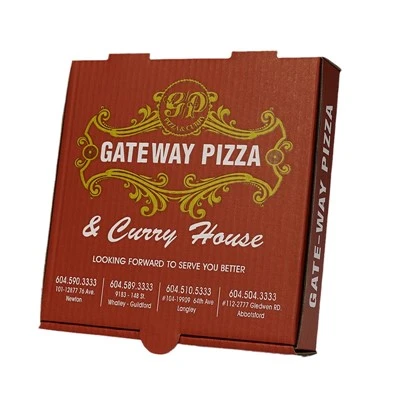 Food Grade Packing Box Custom Corrugated Pizza Box