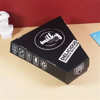 Slice Pizza Box with Printed Logo