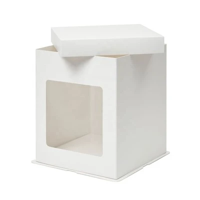 Tall Cake Box with Clear Lid